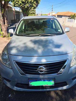 NISSAN VERSA 1.6 16V FLEX SV 4P MANUAL NISSAN VERSA 1.6 16V FLEX SV 4P MANUAL